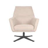 Fauteuil Tod - Naturel - Boucle